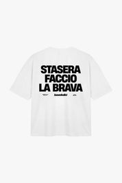 T-Shirt "COPY&PASTE" FaccioLaBrava White/Black