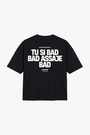 T-Shirt "COPY&PASTE" TU SI BAD BAD Black/White