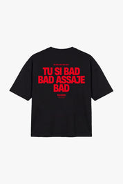 T-Shirt "COPY&PASTE" TU SI BAD BAD Black/Red
