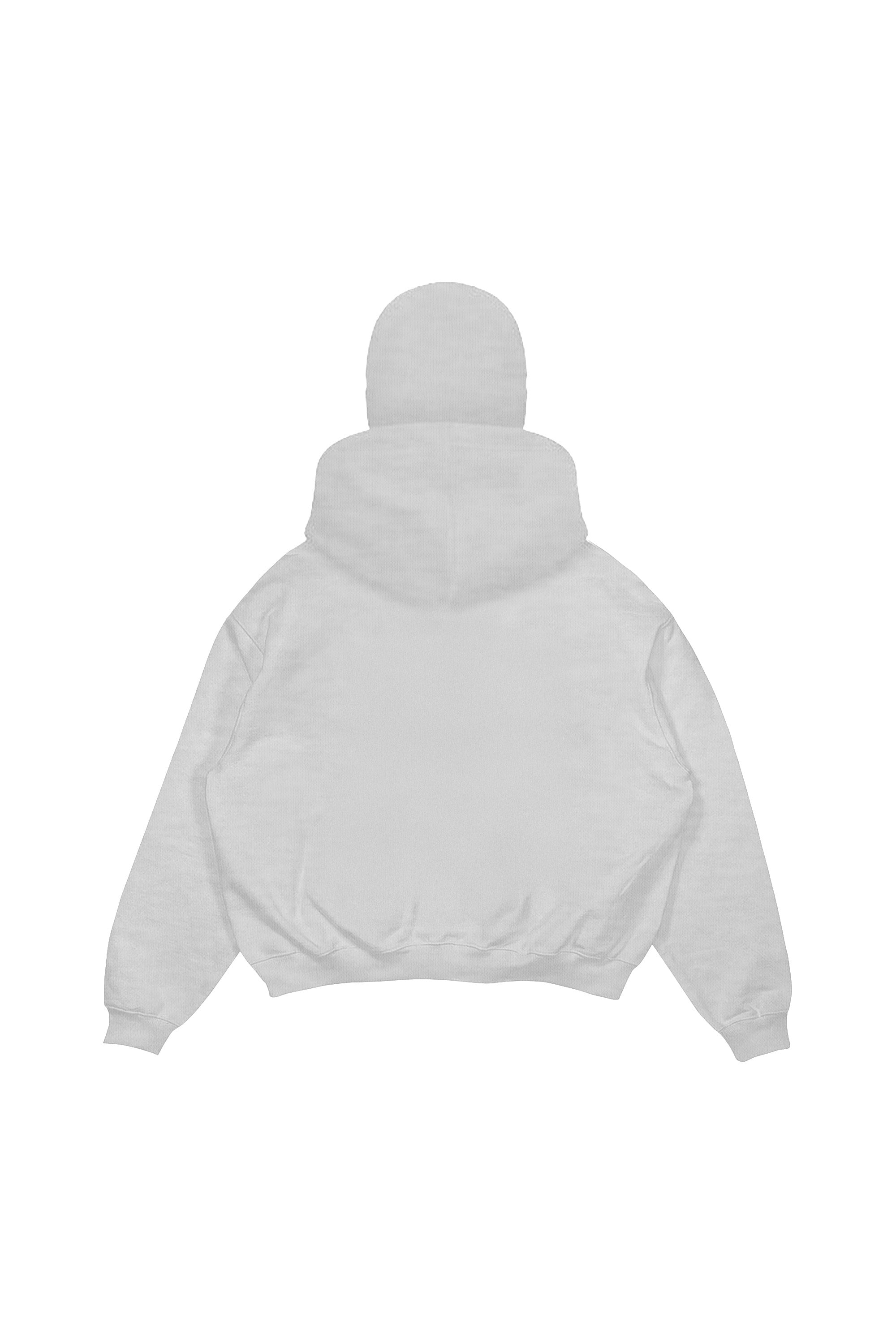 Balaclava Full Zip “COMFY” ArcLogo Ash Grey