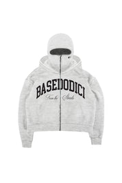 Balaclava Full Zip “COMFY” ArcLogo Ash Grey