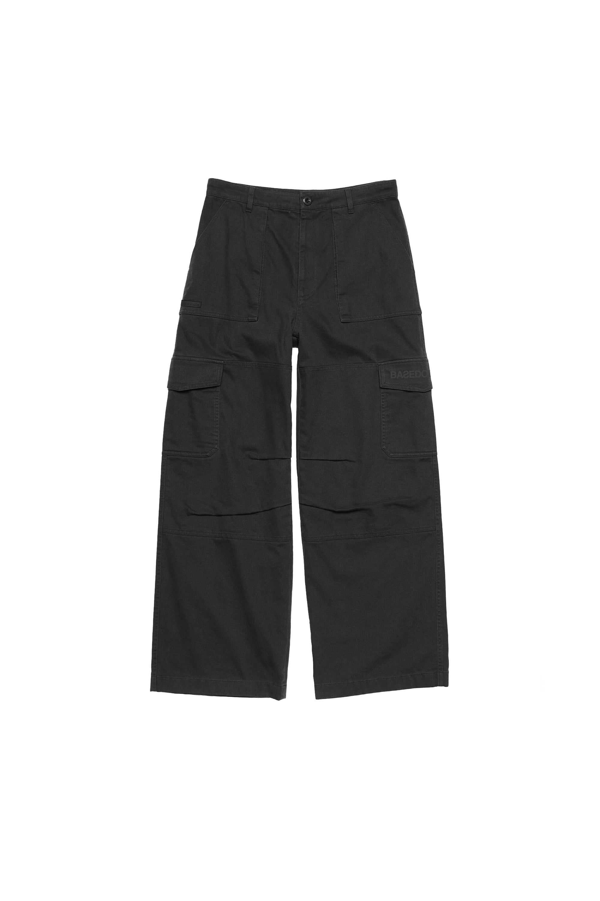 Cargo Pants “DE LA RUE À LA RUE” TheBasic Black 