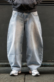 Bigall Denim "BROKENNESS" Circolo Light Blue