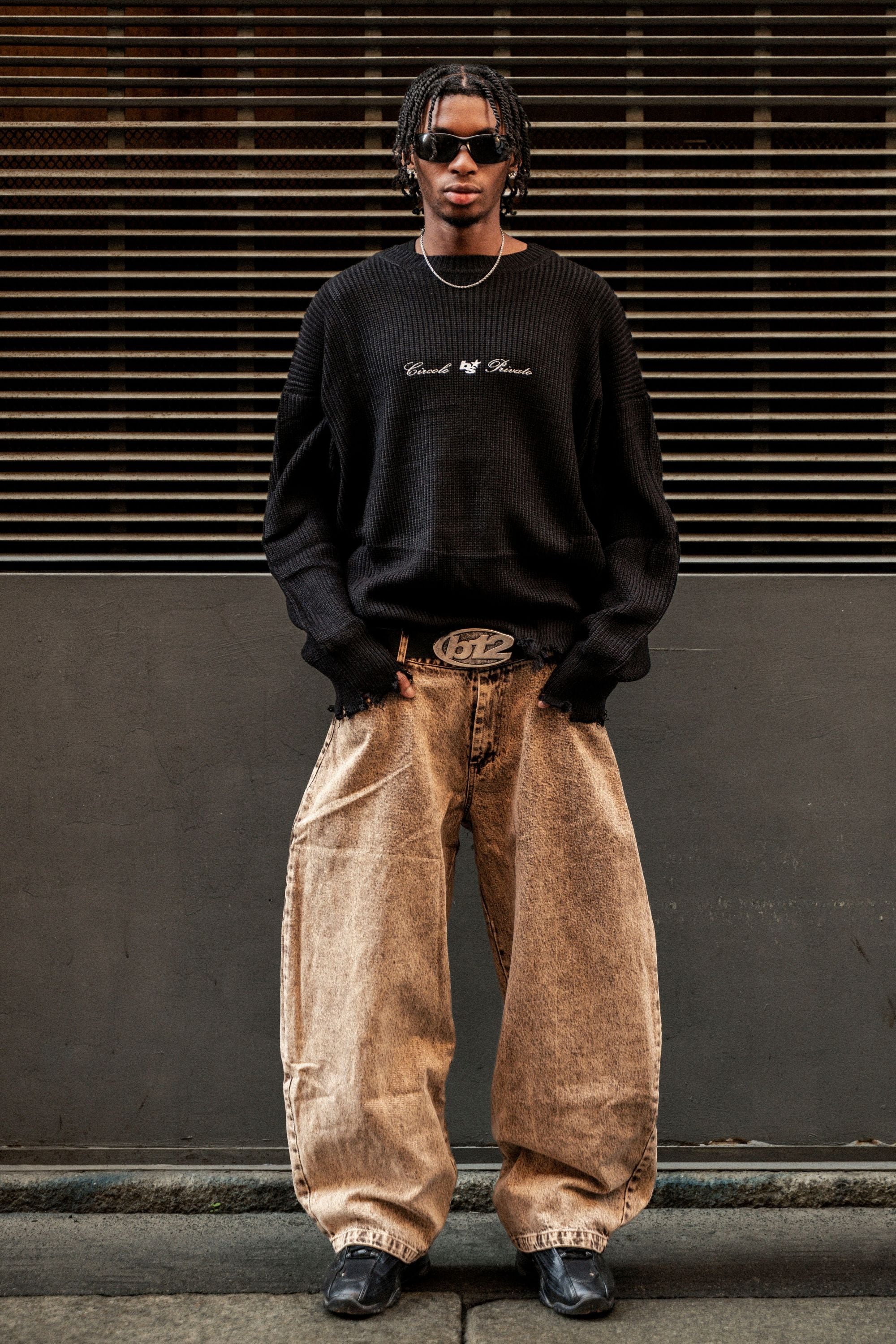 Bigall Denim "BROKENNESS" Circolo Sand