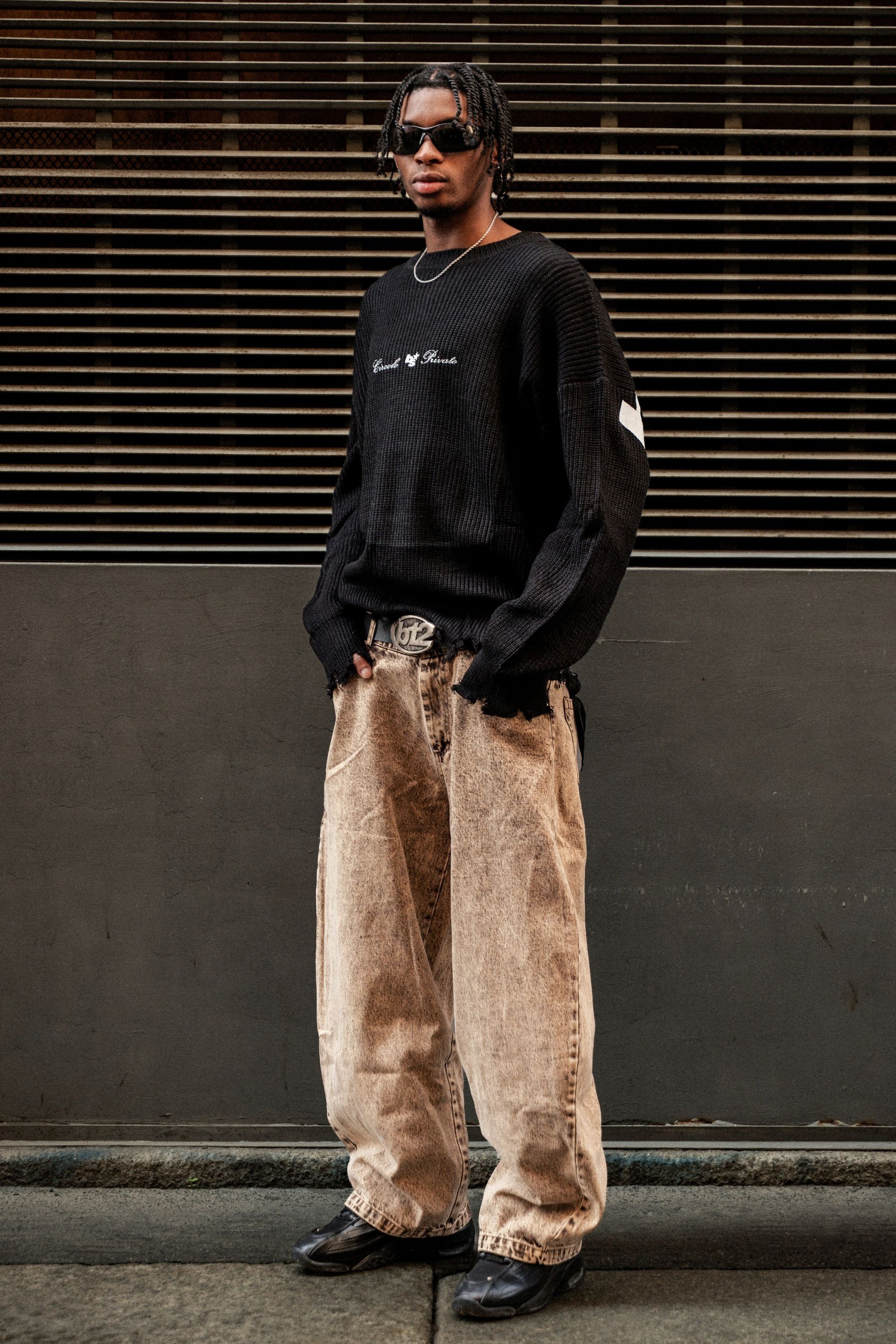 Bigall Denim "BROKENNESS" Circolo Sand