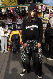 "RUDEBOY LDN" Bigall Denim Black Raw