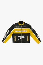 "RUDEBOY LDN" Biker Jacket Money Black/Yellow