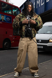 "RUDEBOY LDN" Bomber Jacket Camo