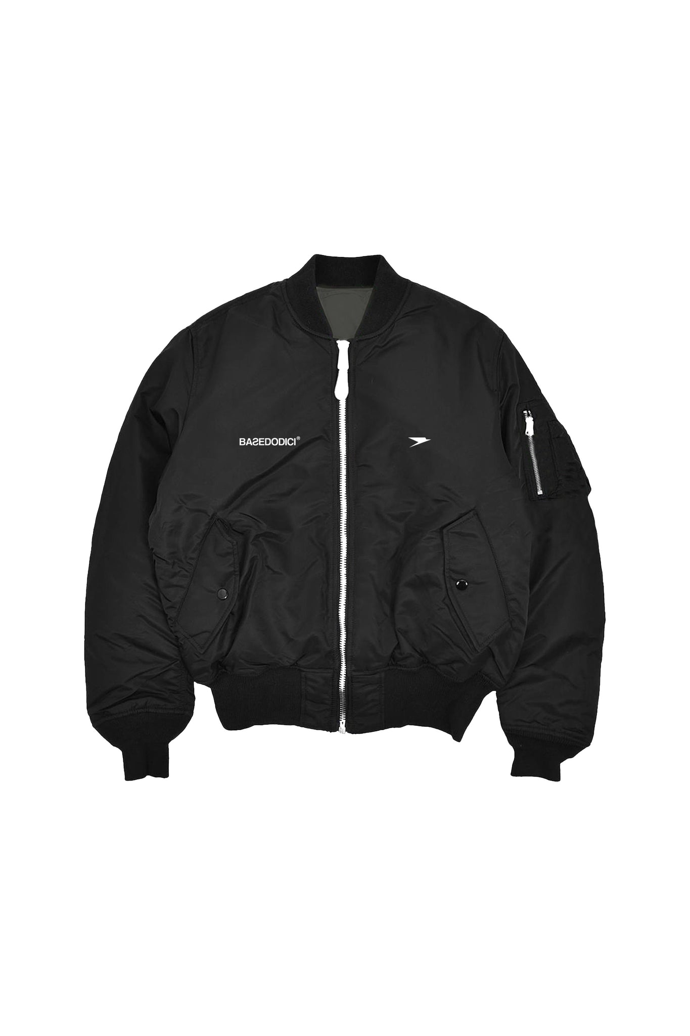 Bomber Jacket “DYSTOPIA” Black