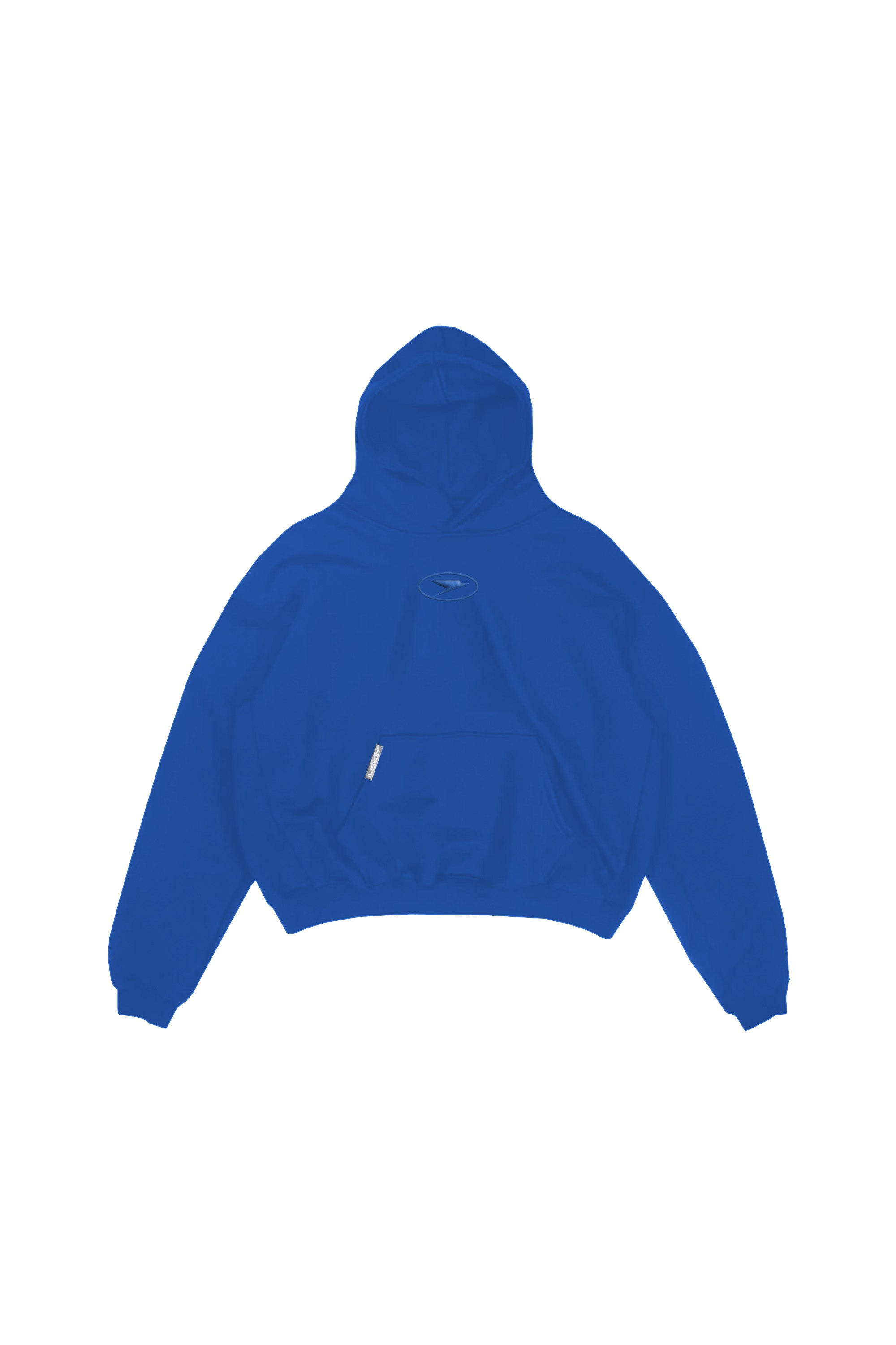 Hoodie Boxy “DYSTOPIA” LastDecade Blue