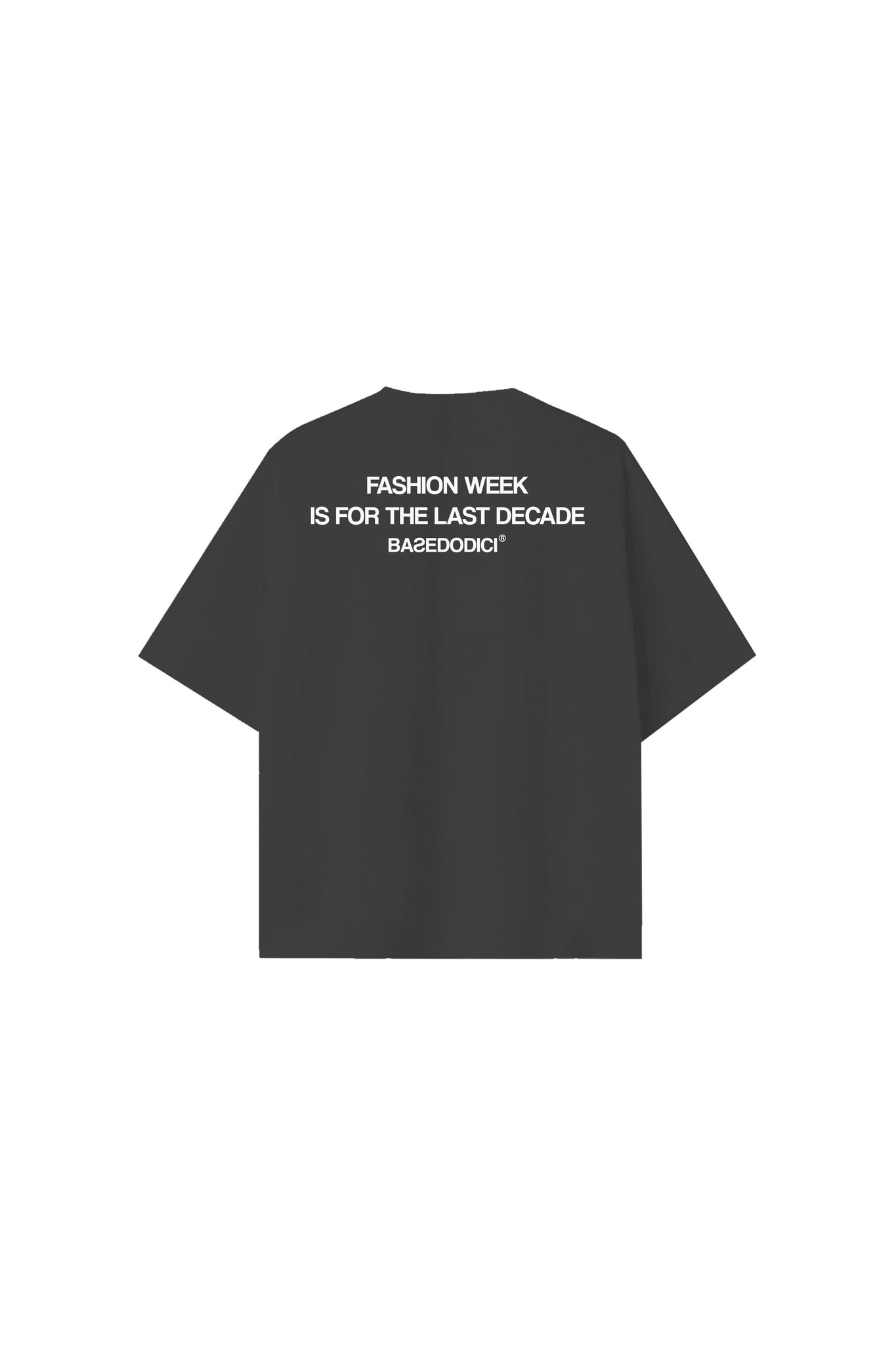 T-Shirt Boxy “DYSTOPIA” LastDecade Black