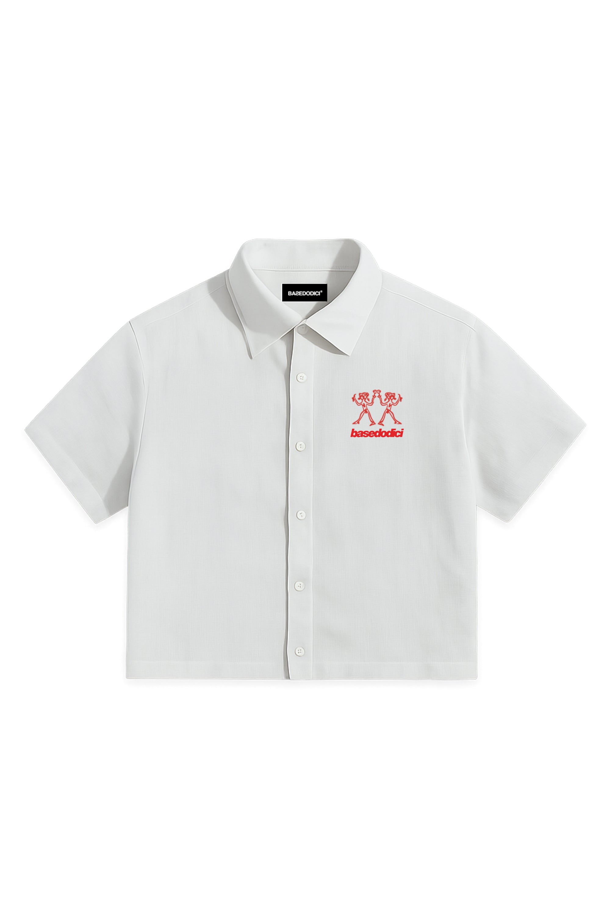 Shirt "TAVERNELLExBASEDODICI" Amore White