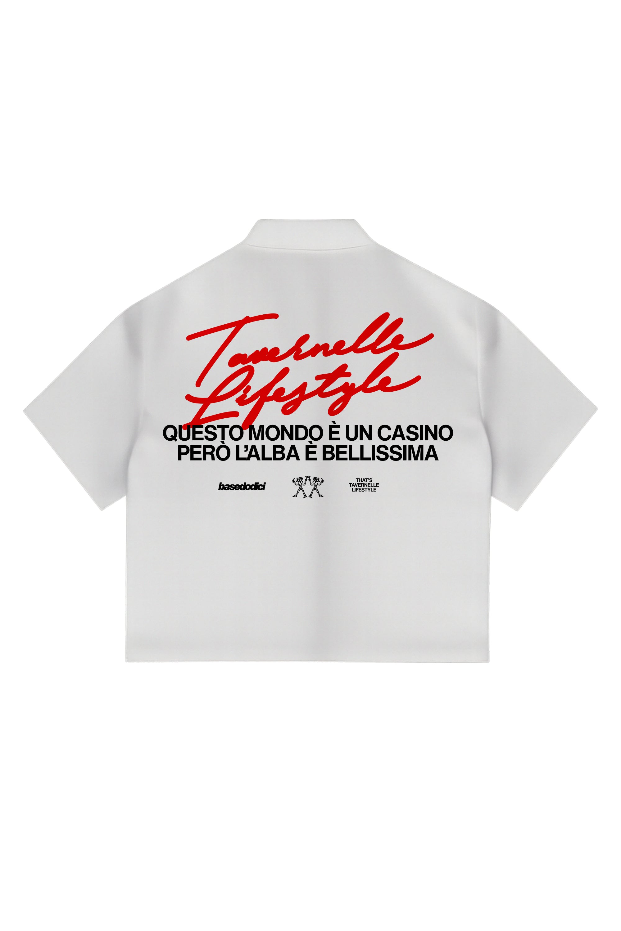Shirt "TAVERNELLExBASEDODICI" Lifestyle White