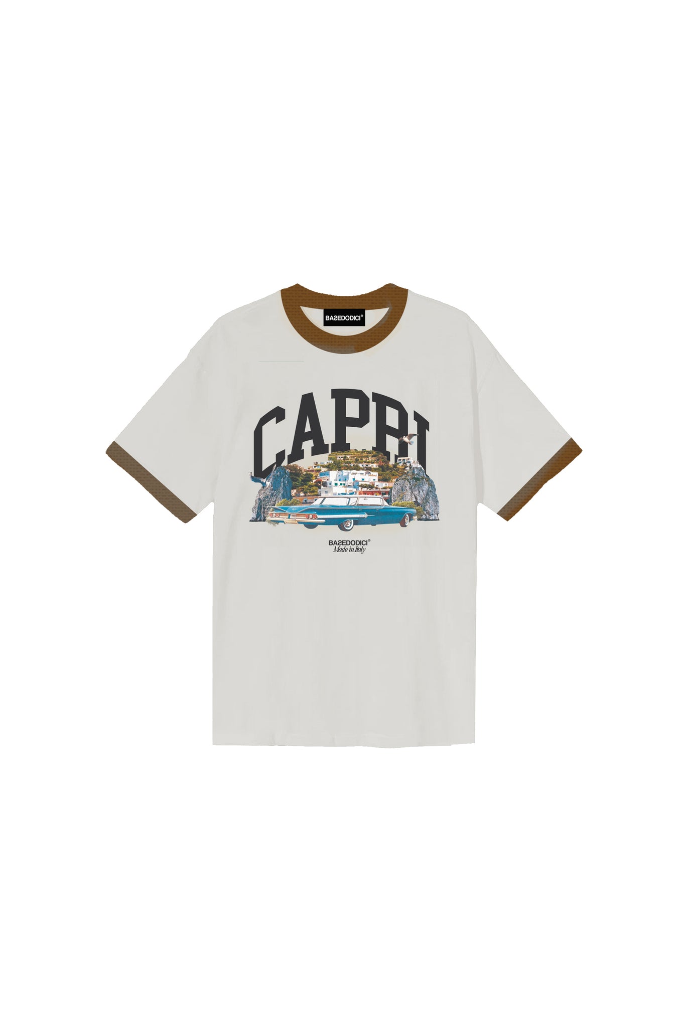 T-Shirt “FORSUMMER” Capri Cream