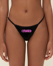 Thong "DIVA" Censored Black