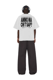 "AMMO" CHI'T'SAP White T-Shirt 