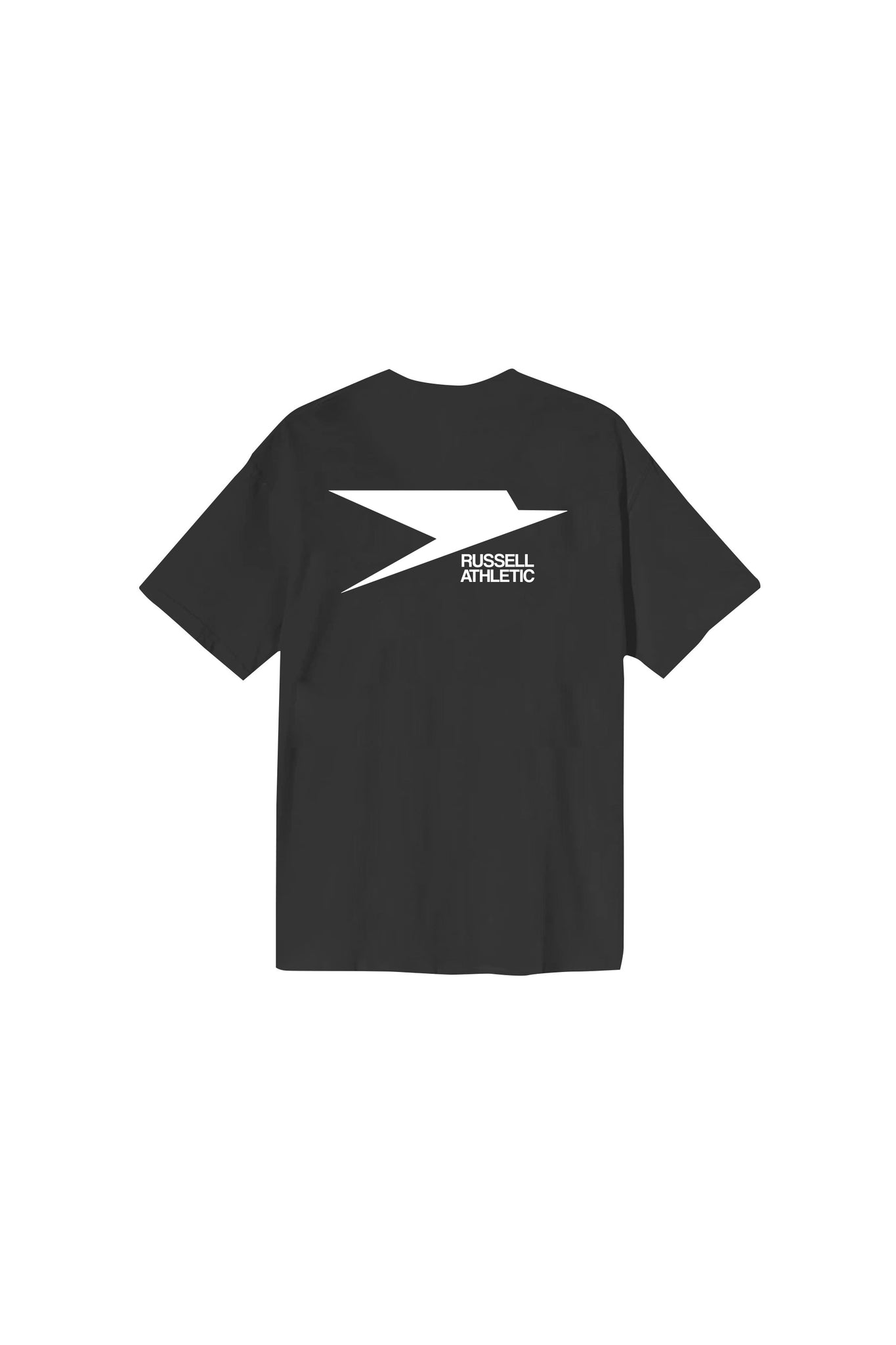 “RUSSELLxBASEDODICI" Collab Logo Black T-Shirt