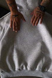 Hoodie "COMFY" Logo Ash Grey 