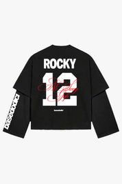 Longsleeve "VALENTINE" Rocky Black