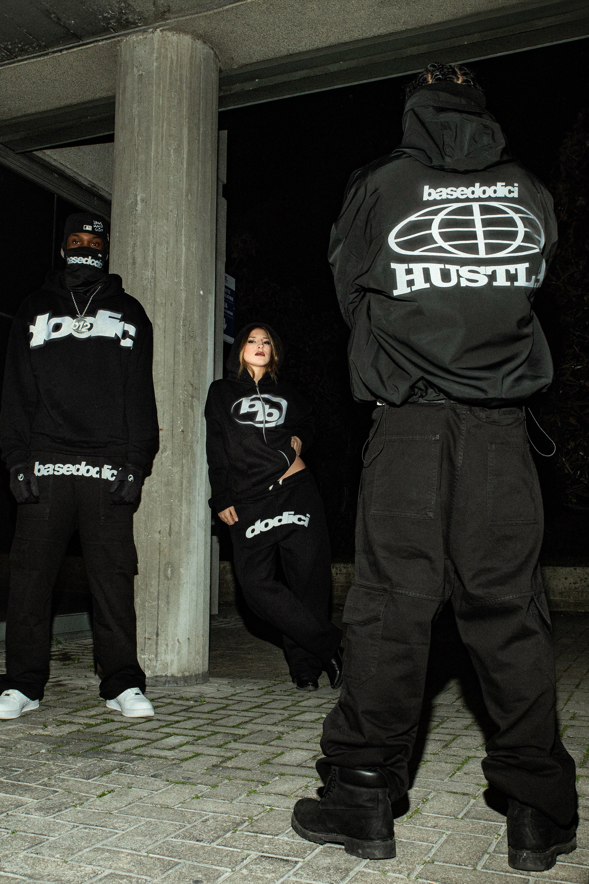 Cargo Pants "REFLECTIVE" Black