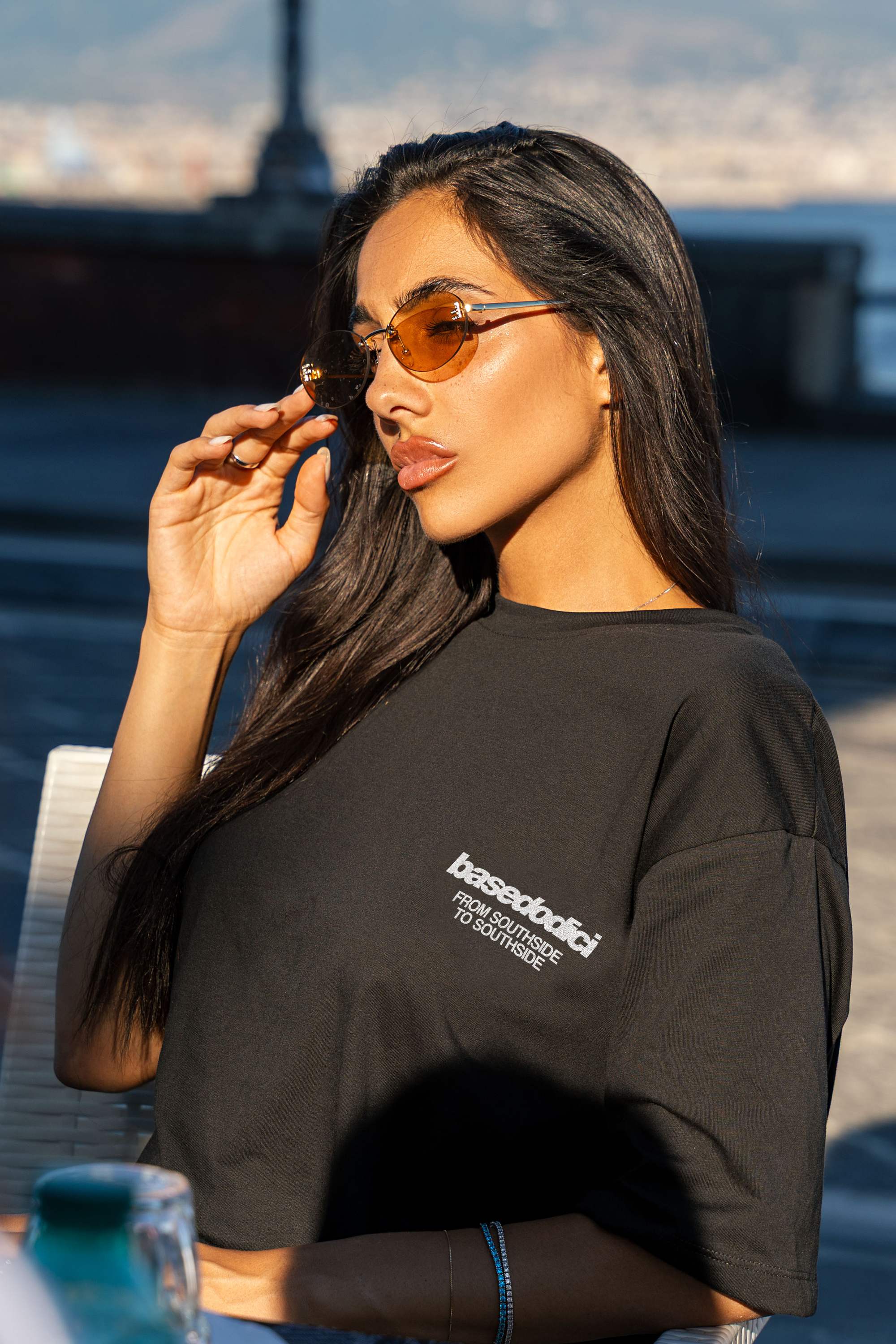 T-Shirt "AMMO COUTURE" MiStaiSoffrendo Black/Glitter