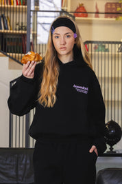 Hoodie "AMMO" CHI'T'SAP Black/FurryPink