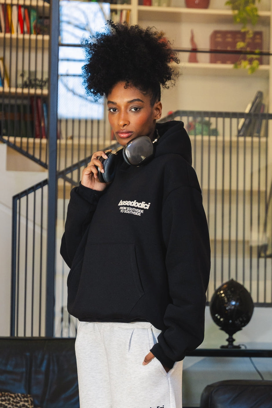 Hoodie "AMMO" CHI'T'SAP Black/Burby