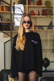 Longsleeve "AMMO" CHI'T'SAP Black/FurryPink