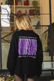 Longsleeve "AMMO" CHI'T'SAP Black/FurryPink