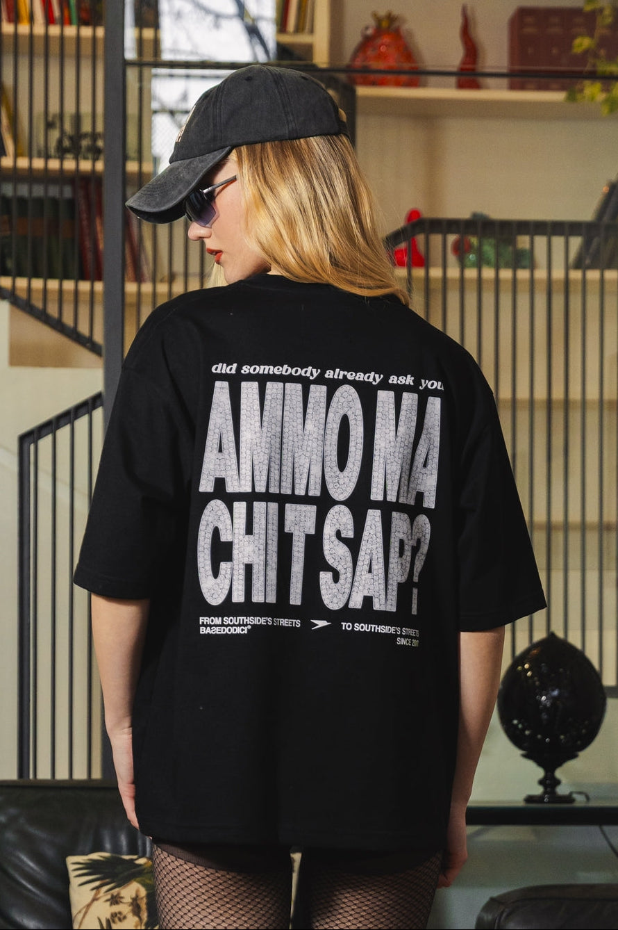 T-Shirt "AMMO" CHI'T'SAP Black/Grillz