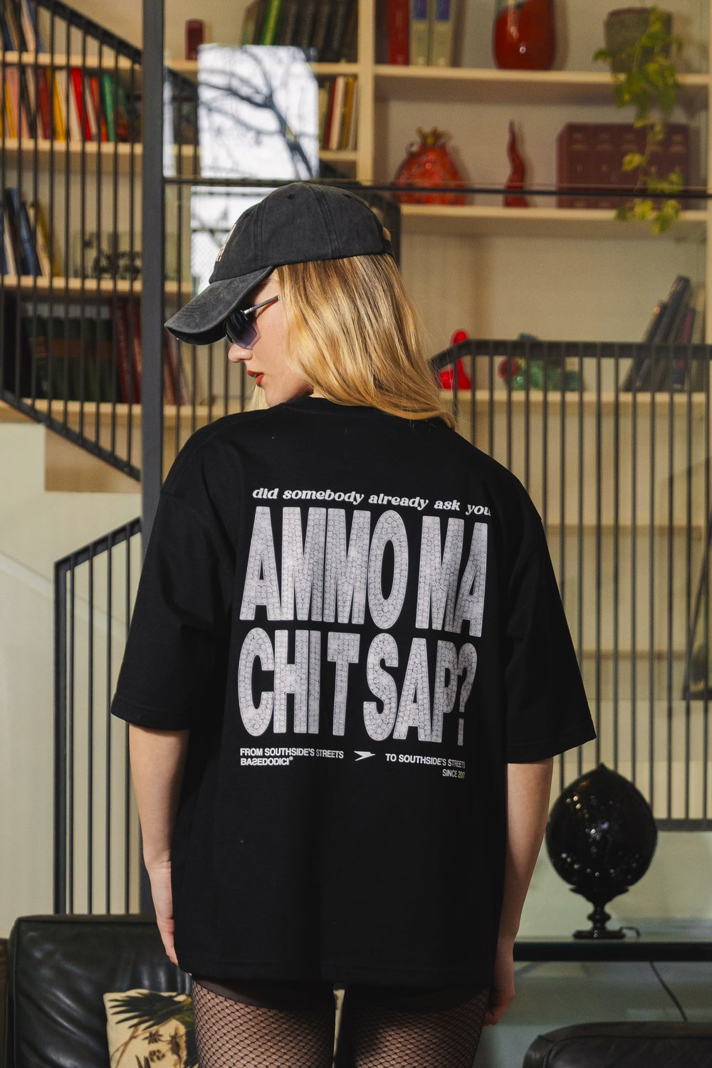 T-Shirt "AMMO" CHI'T'SAP Black/Grillz