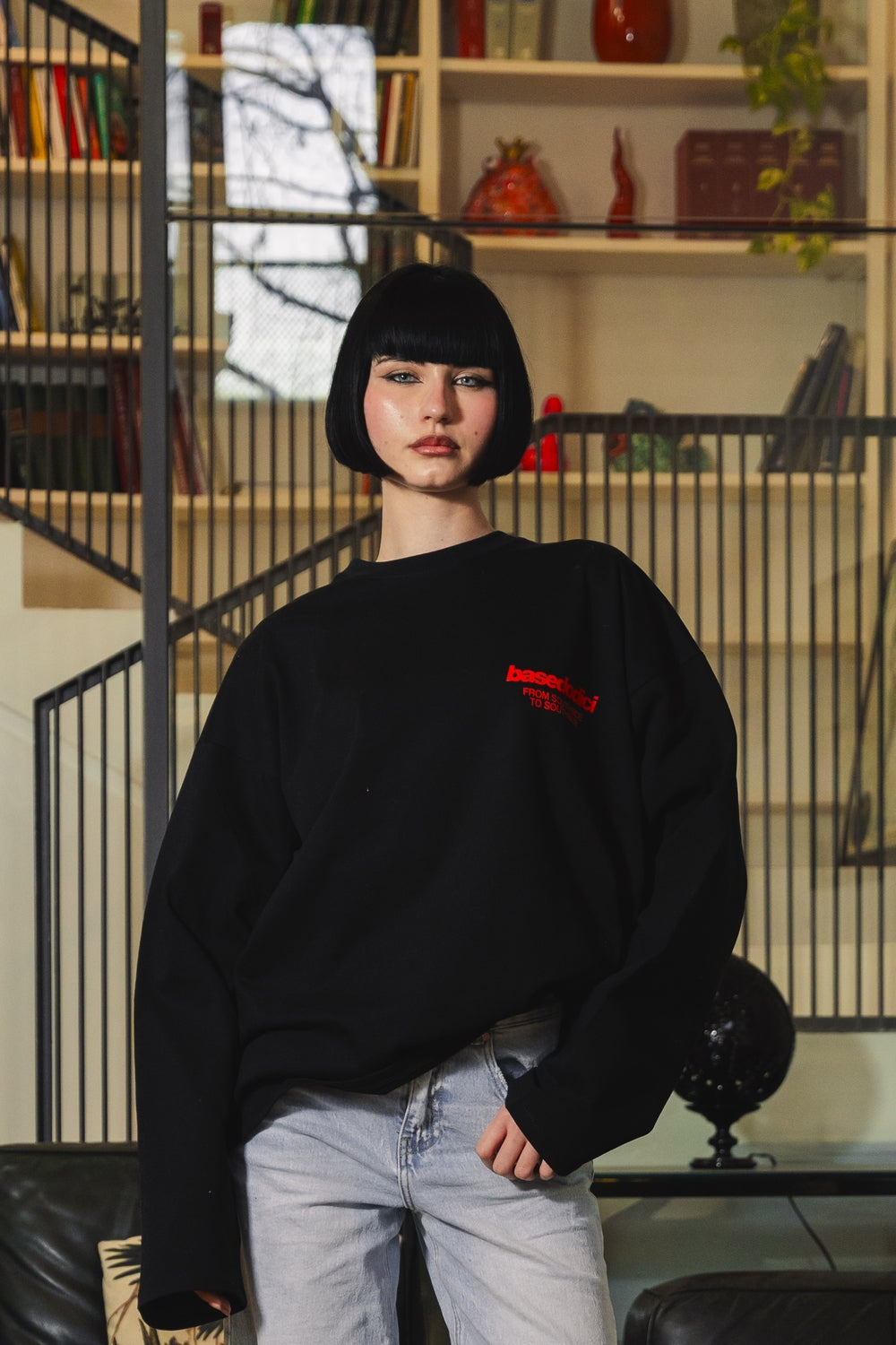 Longsleeve "AMMO" CHI'T'SAP Black/Gloss