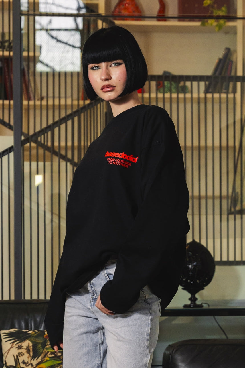 Longsleeve "AMMO" CHI'T'SAP Black/Gloss