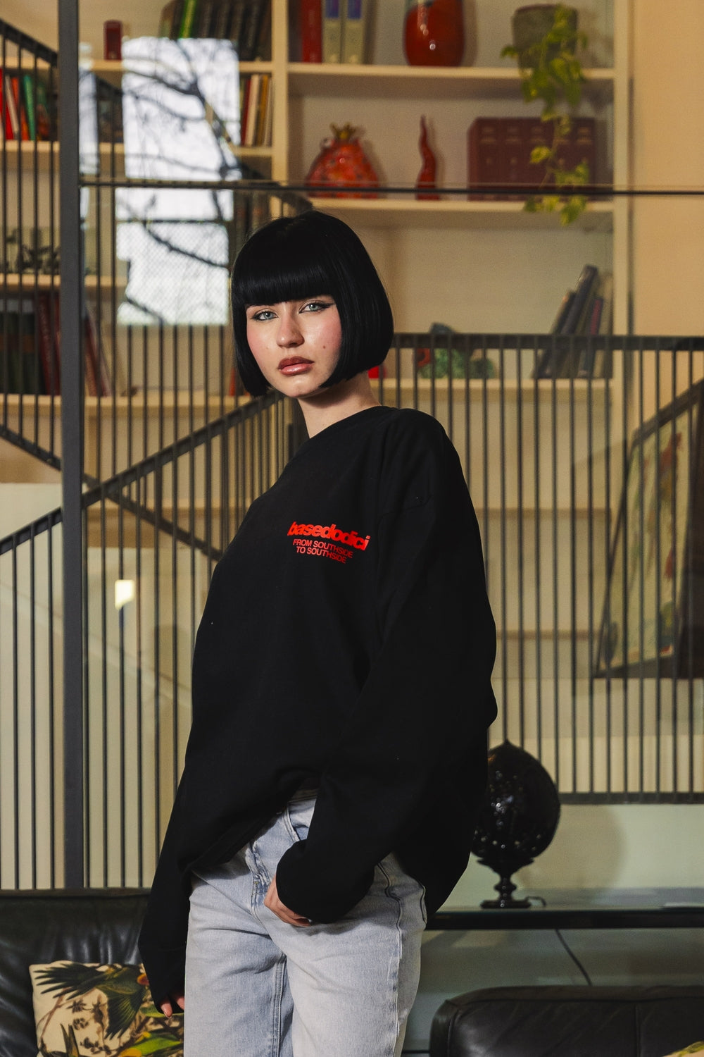 Longsleeve "AMMO" CHI'T'SAP Black/Gloss
