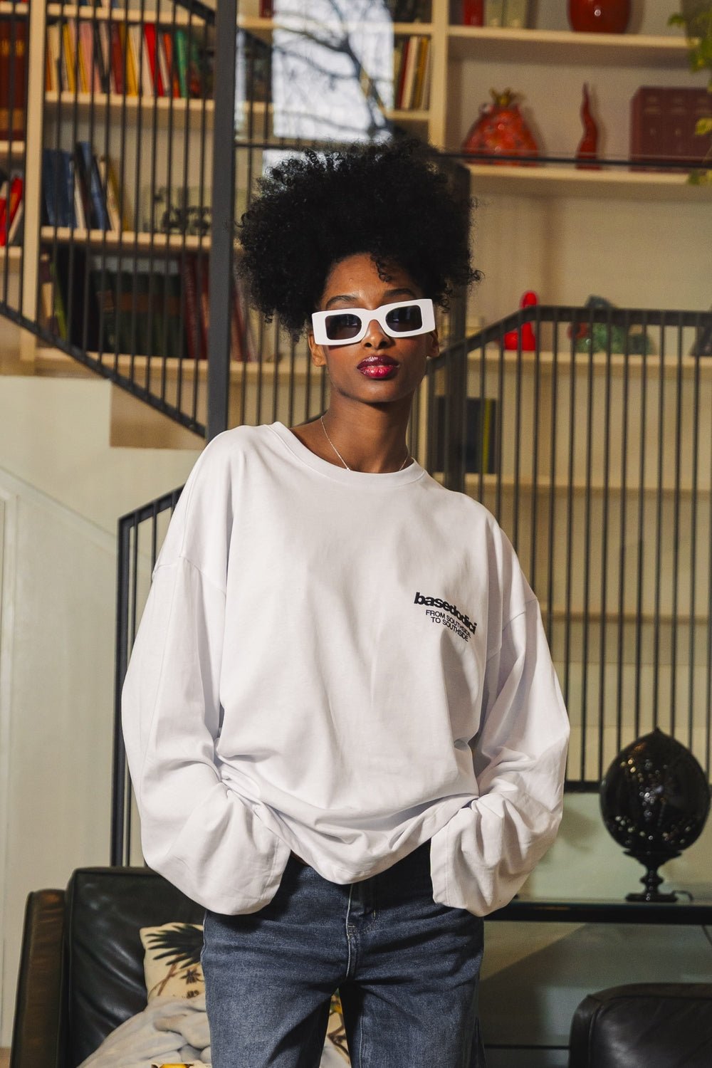 Longsleeve "AMMO" CHI'T'SAP White/Grillz