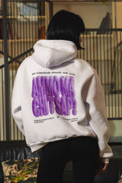 Hoodie "AMMO" CHI'T'SAP White/FurryPink