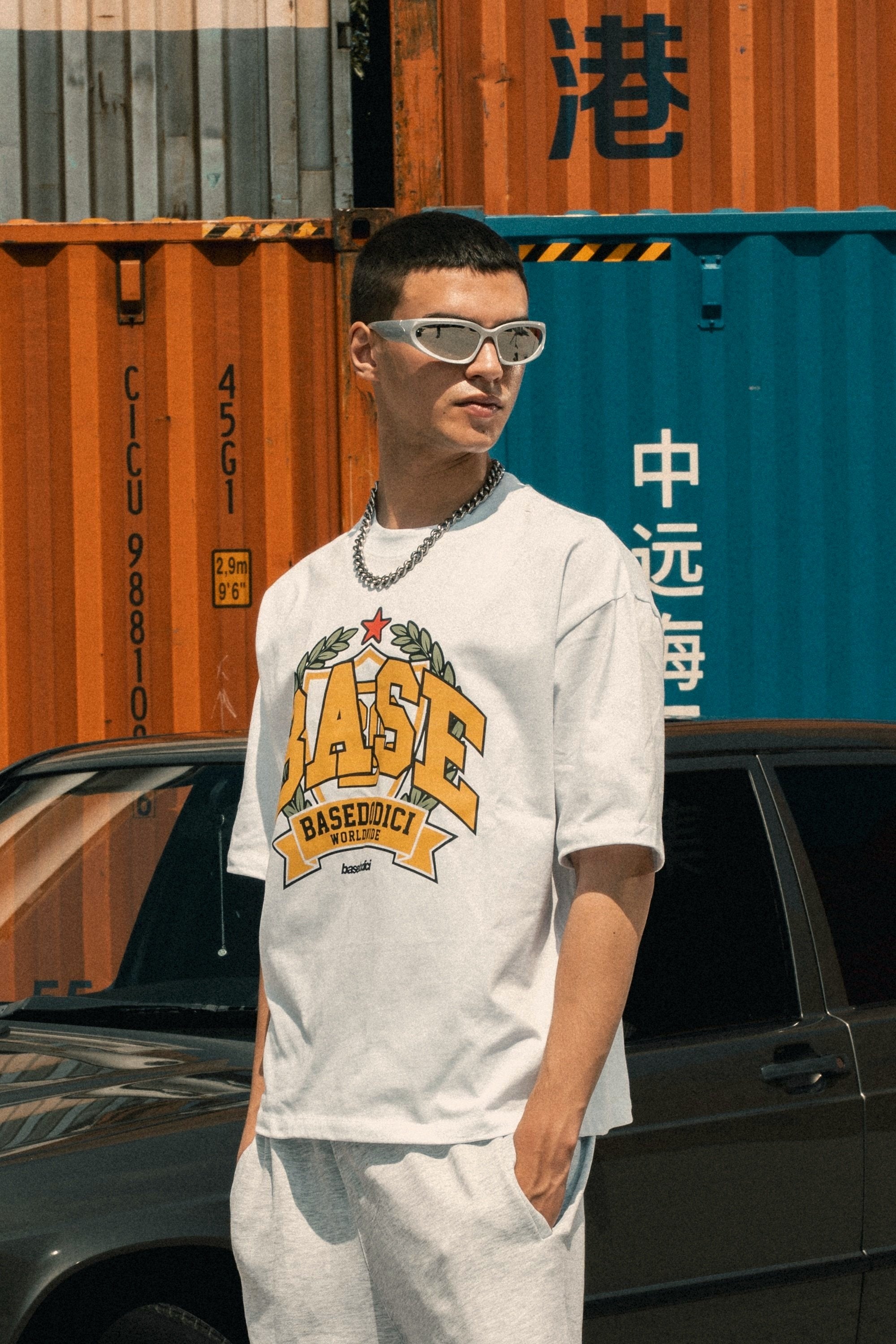T-Shirt "LAST DELIVERY" University White