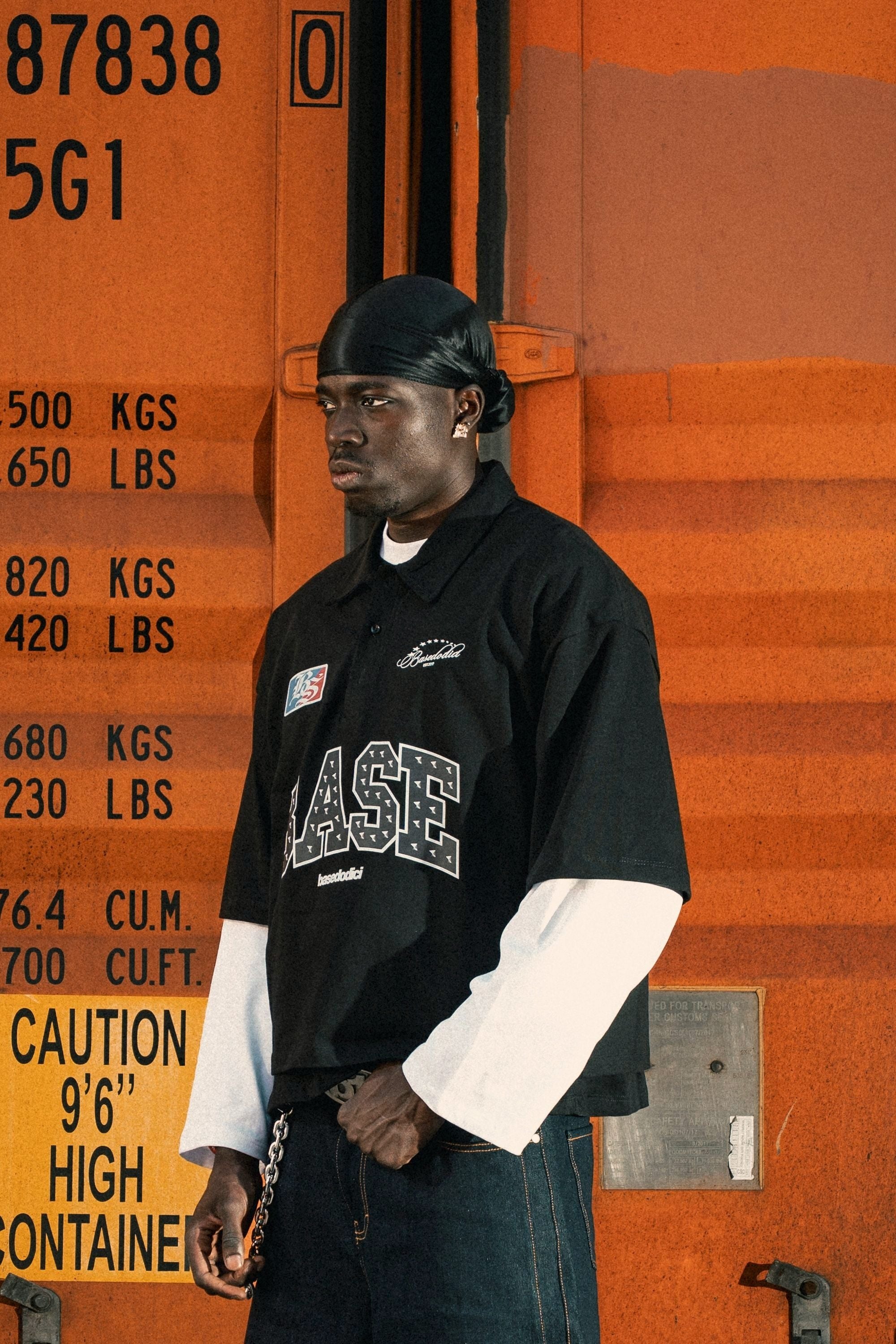 Polo "LAST DELIVERY" BASE Black