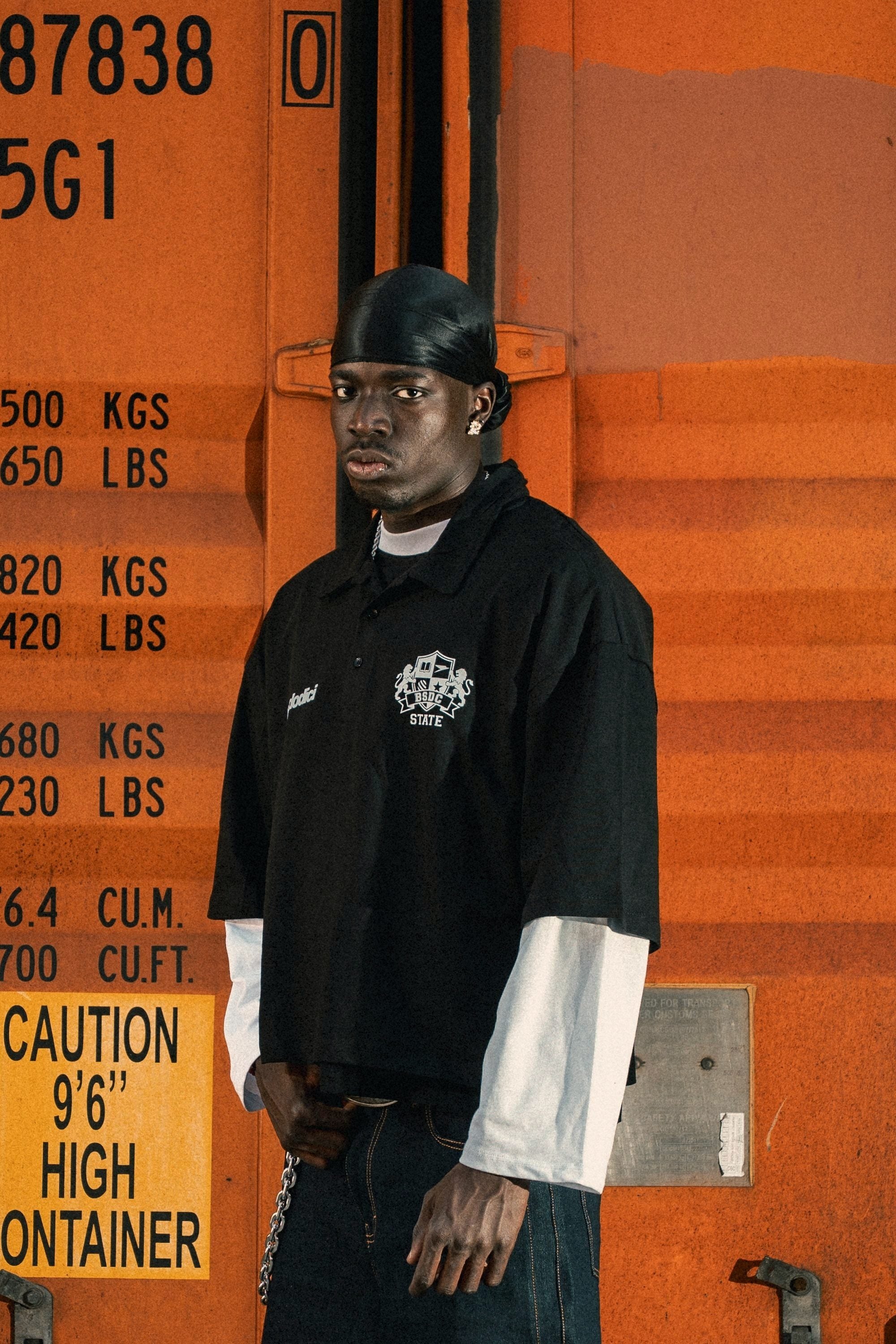 Polo "LAST DELIVERY" SorryMadame Black