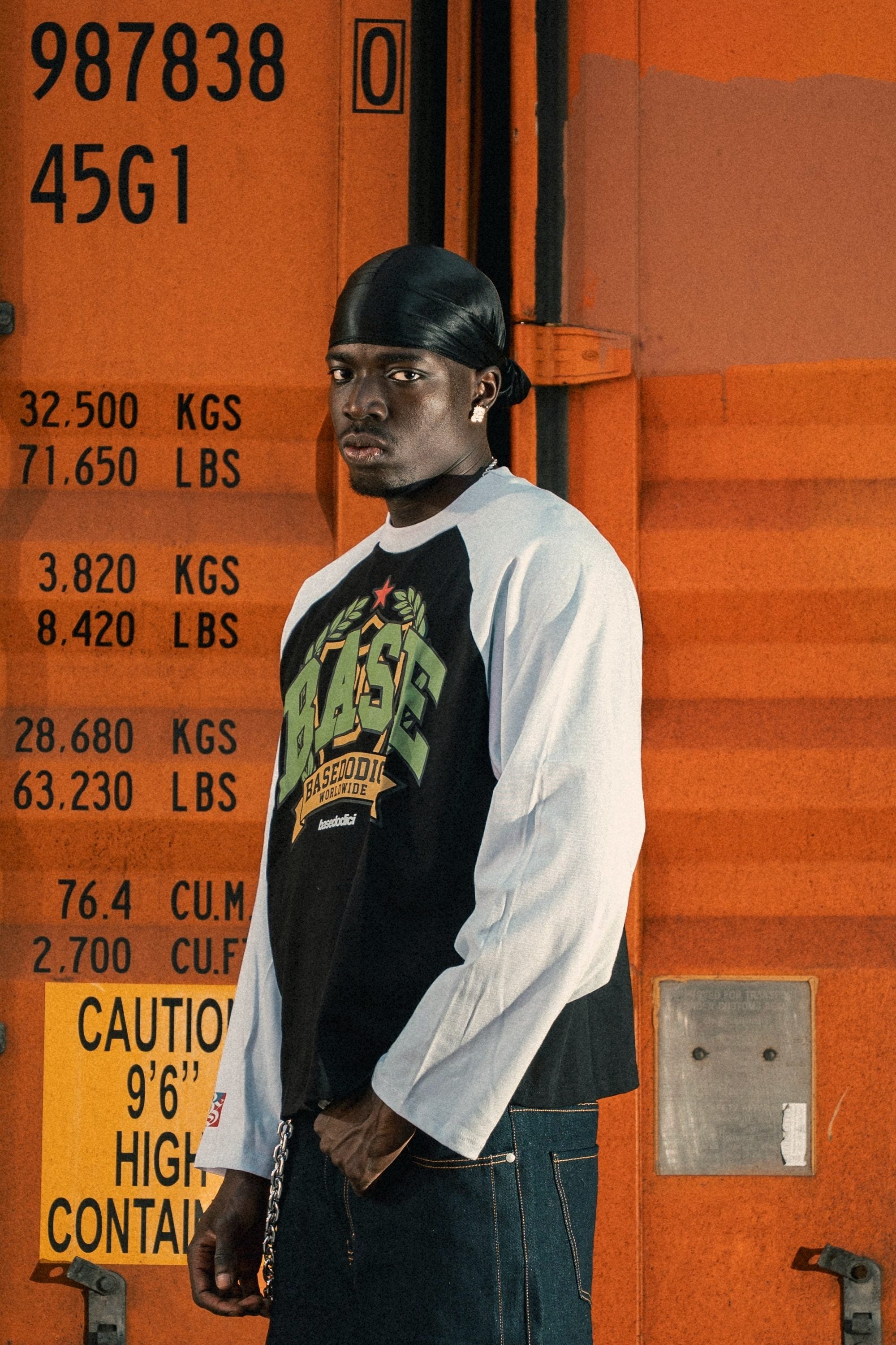 Longsleeve "LAST DELIVERY" University Black/White