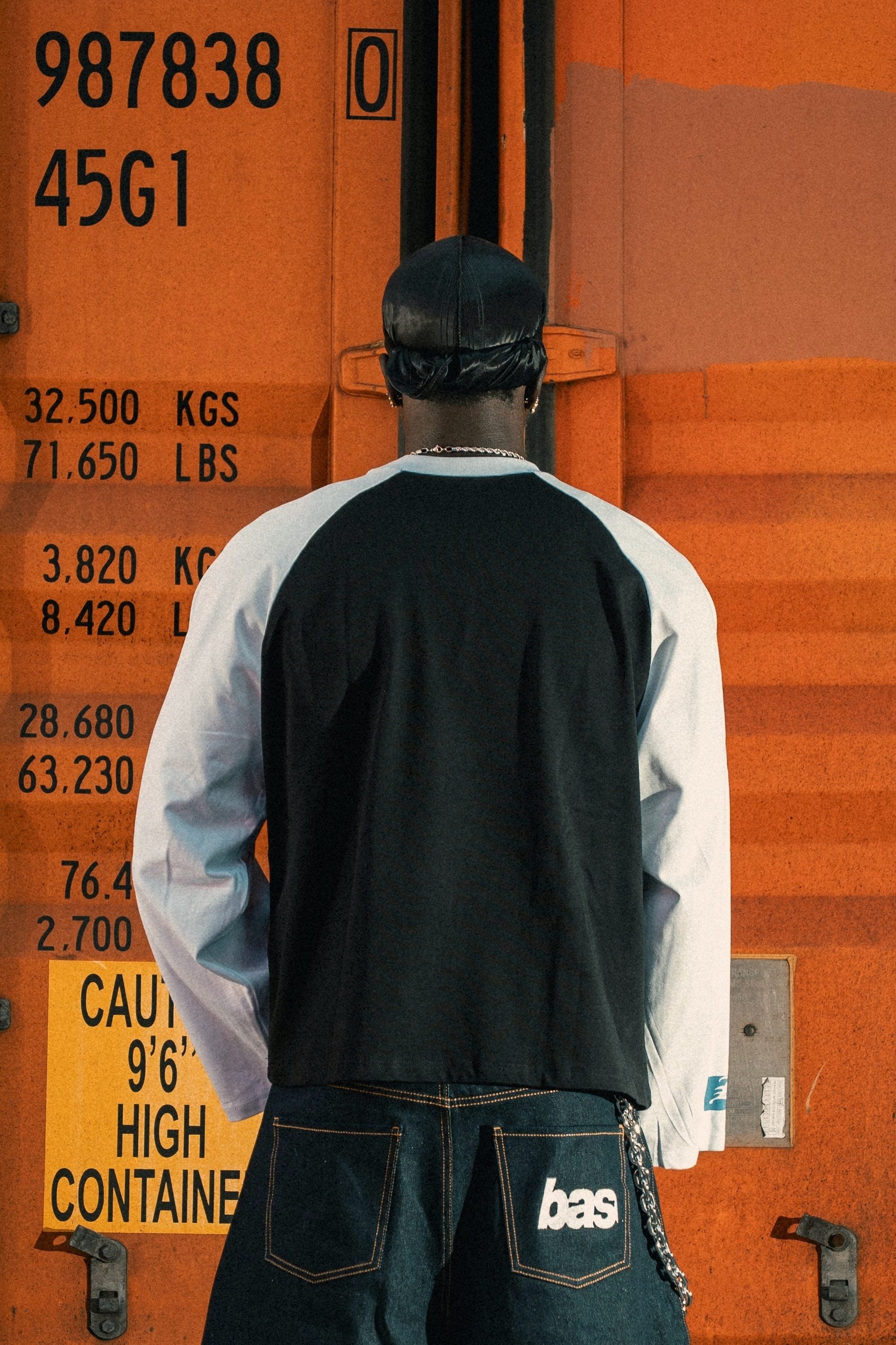 Longsleeve "LAST DELIVERY" University Black/White