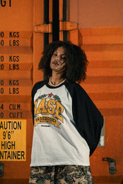Longsleeve "LAST DELIVERY" University White/Black
