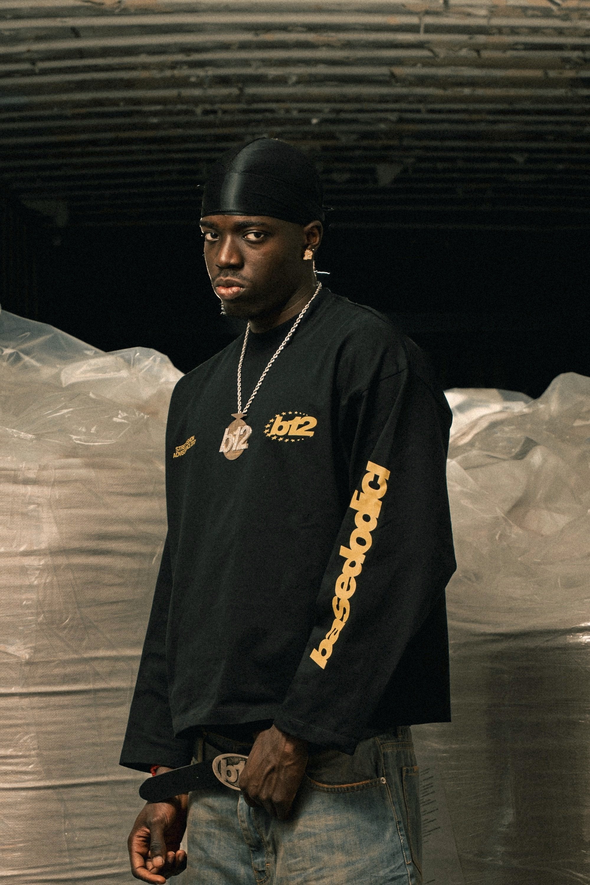Longsleeve "LAST DELIVERY" BackLogos Black