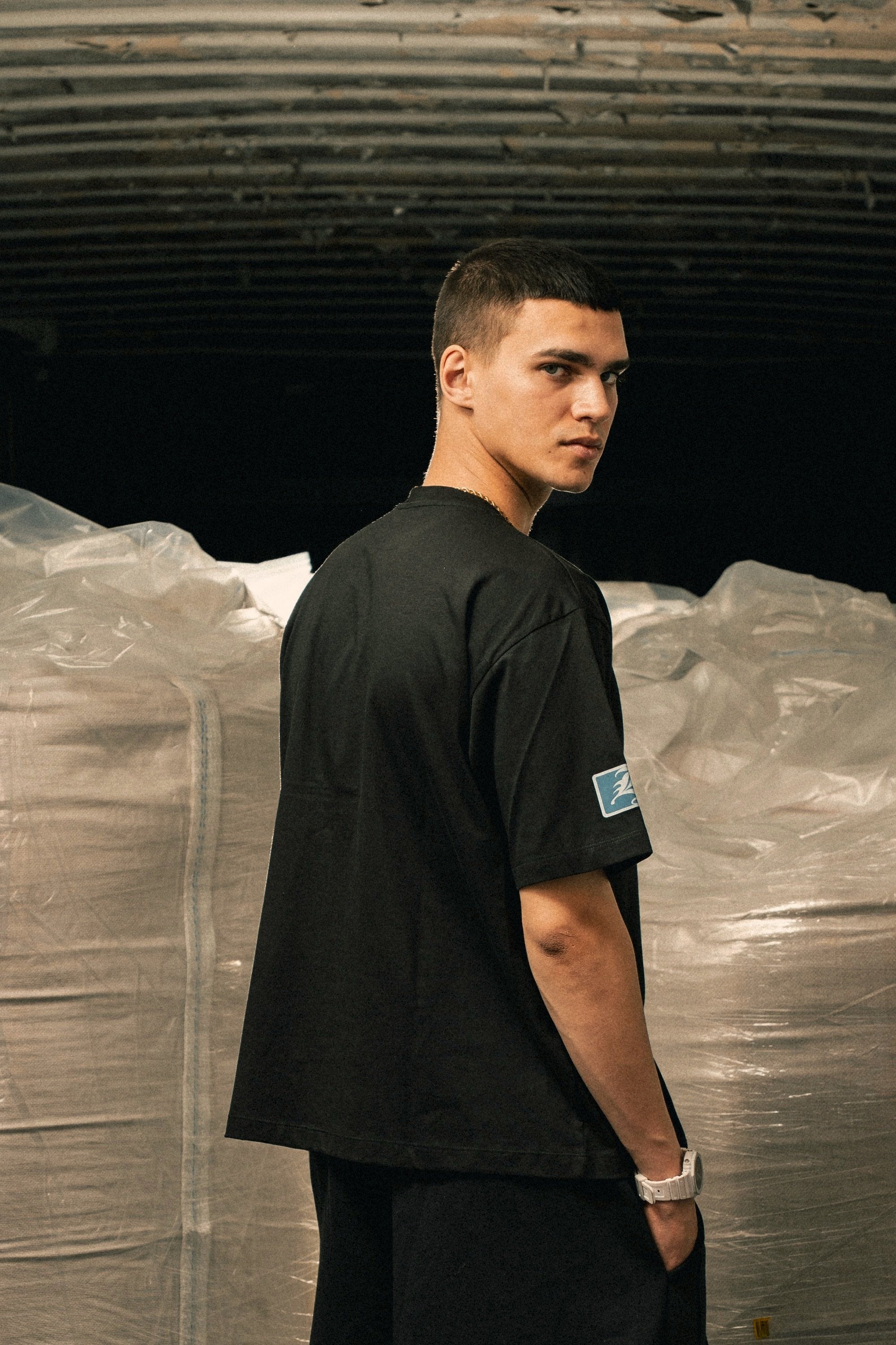 T-Shirt "LAST DELIVERY" League Black