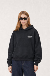 Hoodie "VIRAL EDIT" TU SI BELL BELL Black/Glitter