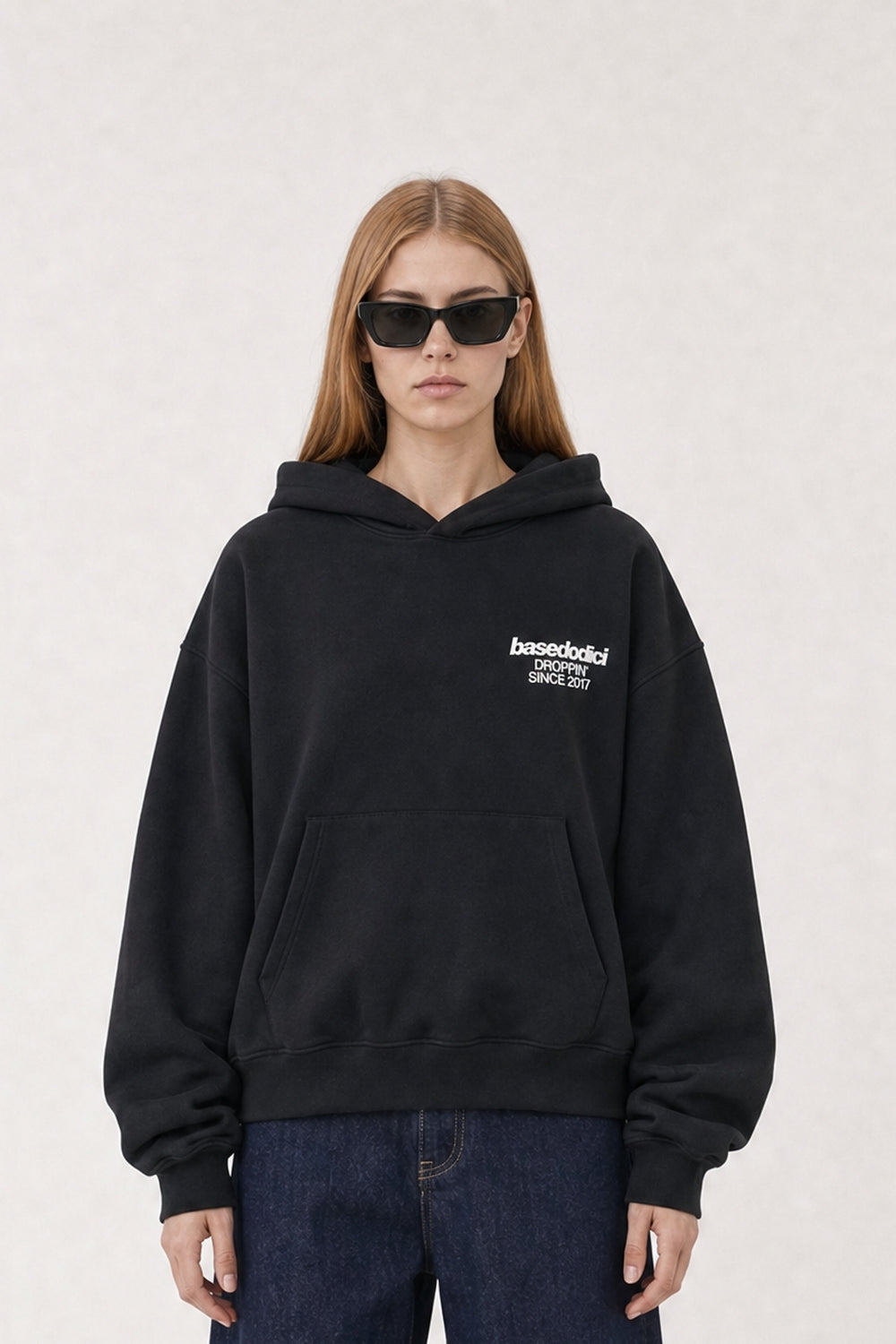 Hoodie "VIRAL EDIT" TU SI BELL BELL Black/Grillz