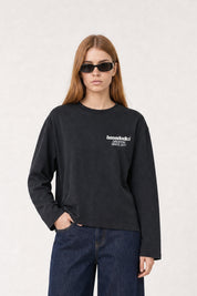 Longsleeve "VIRAL EDIT" TU SI BELL BELL Black/Grillz