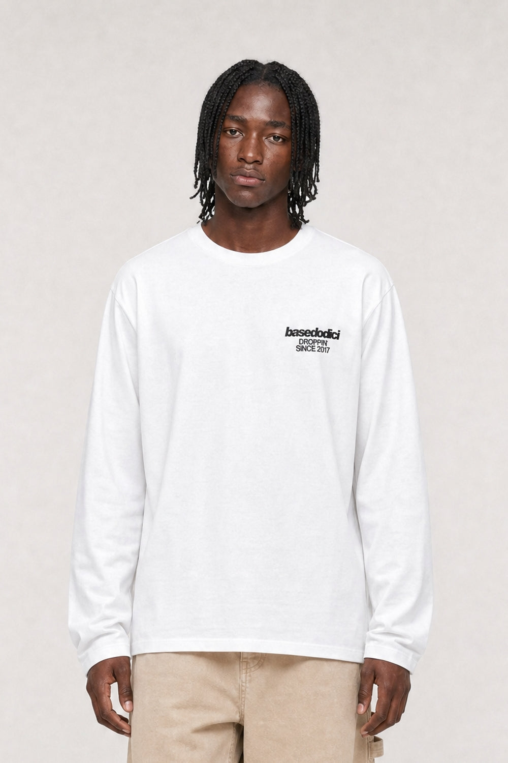 Longsleeve "VIRAL EDIT" TU SI BELL BELL White/Black