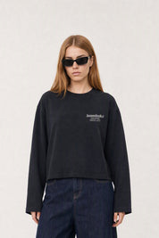 Longsleeve "VIRAL EDIT" TiAmoVenerdì Black/Glitter