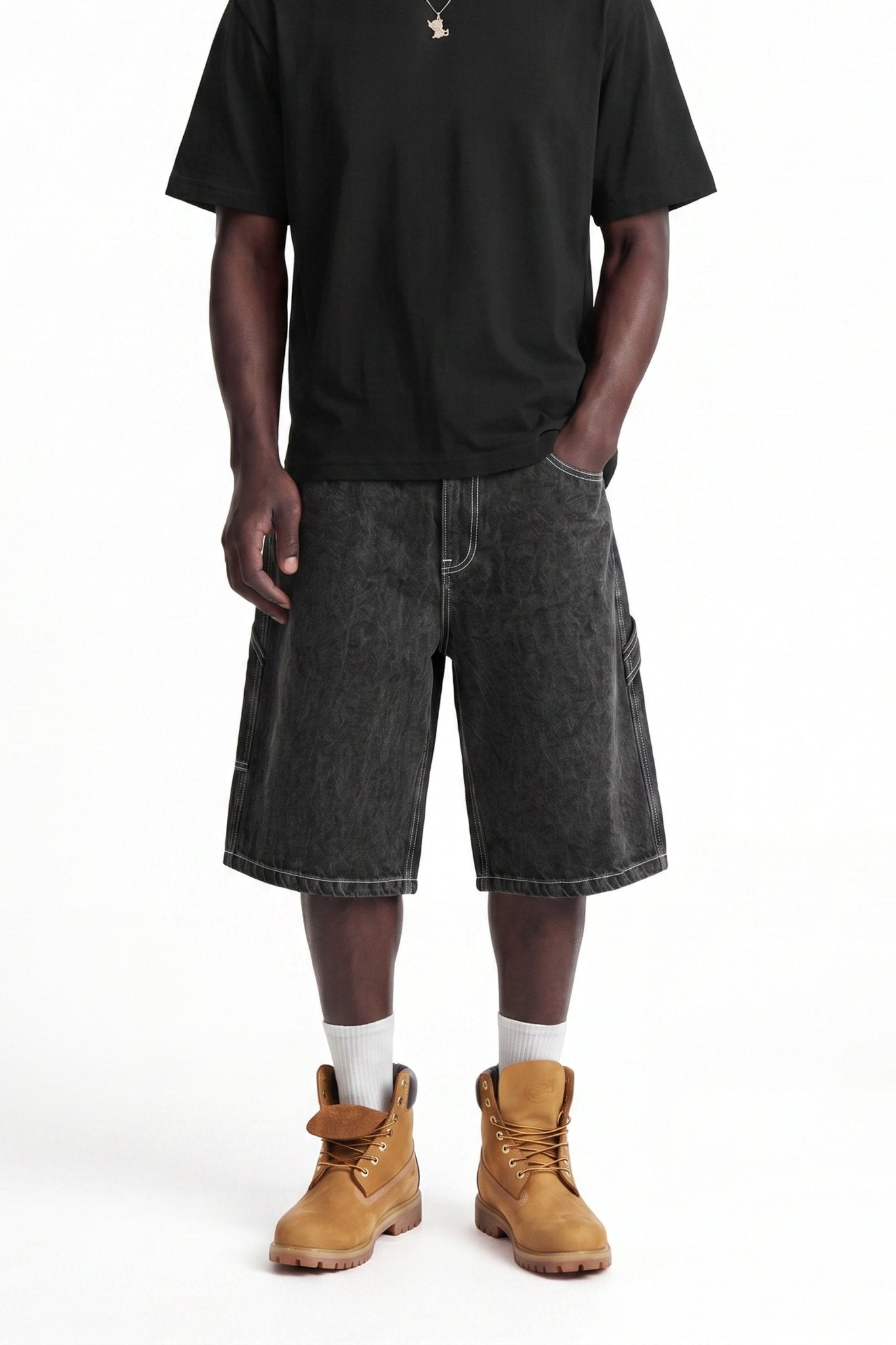 Work Jorts "LAST DELIVERY" Black
